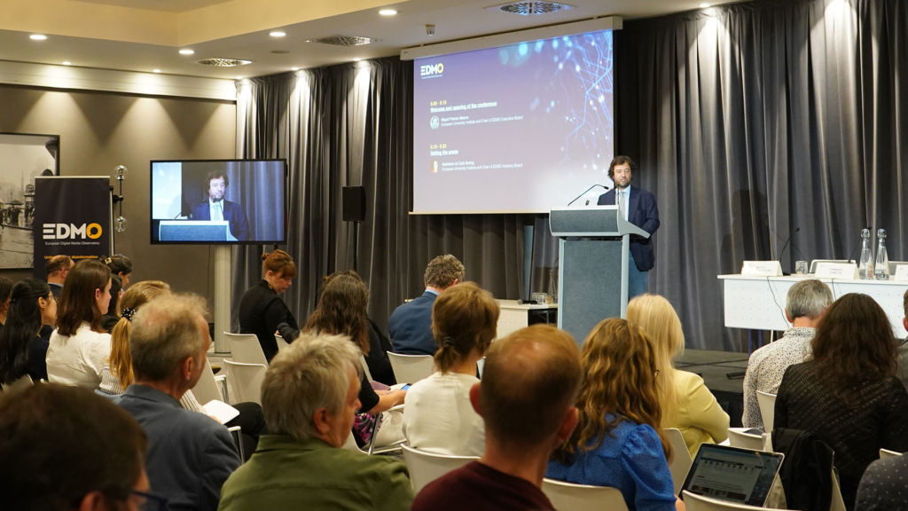 At the heart of the discussions on 13 and 14 June in Brussels was the European Digital Media Observatory’s (EDMO) engagement in the fight against online disinformation regarding the war in Ukraine.