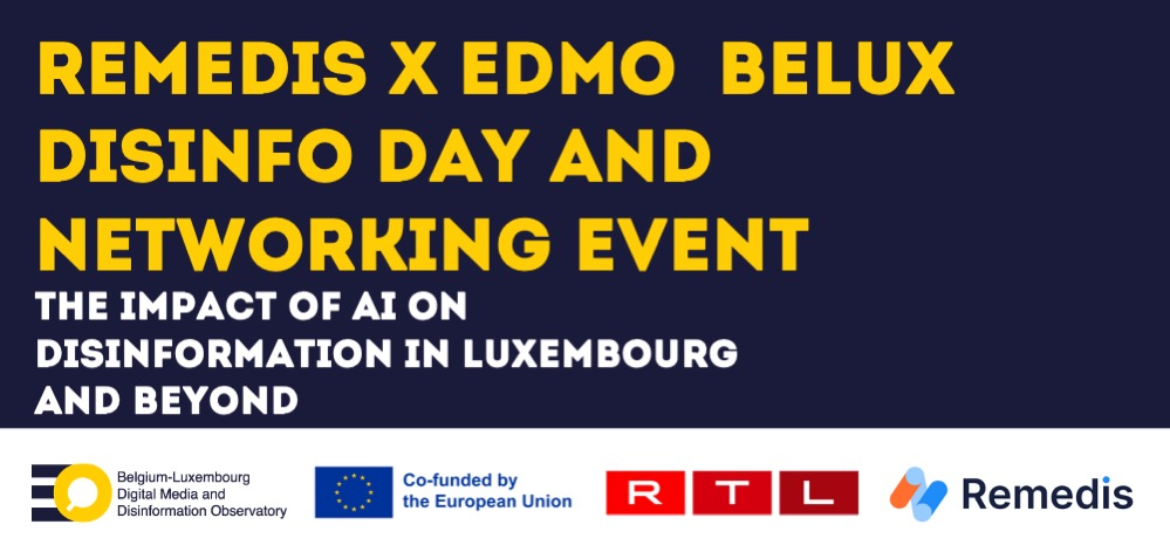 REMEDIS x EDMO BELUX-Disinfo Day and Networking Event