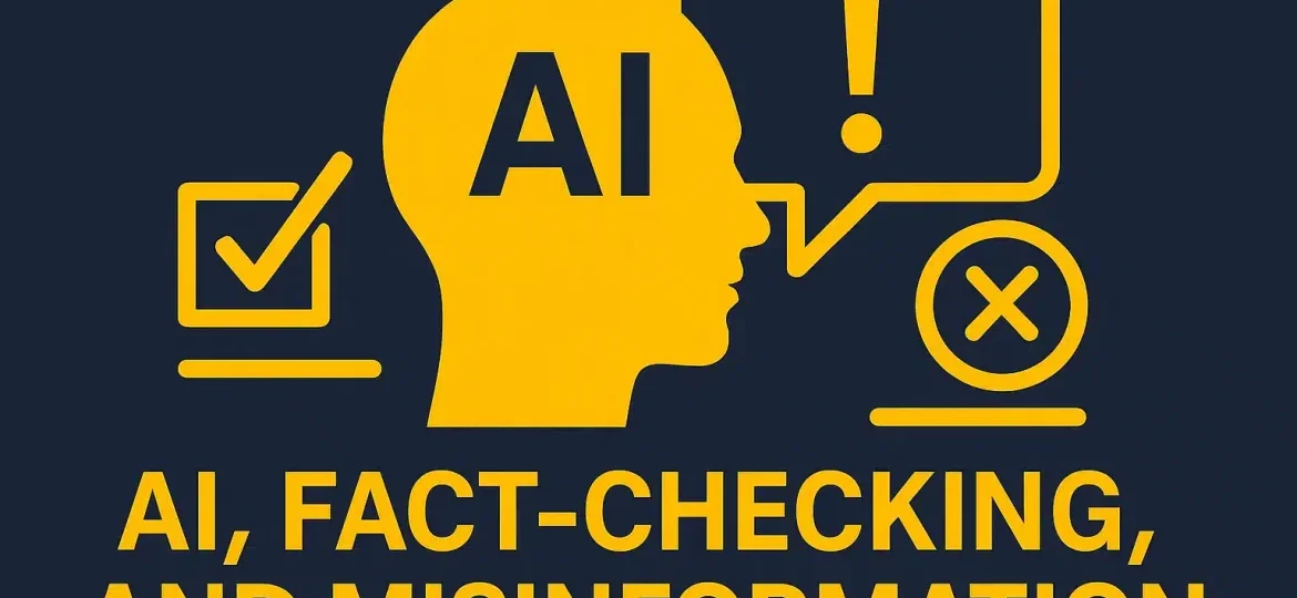 Part of the problem and part of the solution: the paradox of AI in fact-checking