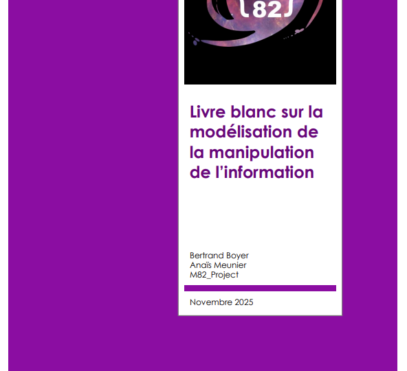 White Paper on Information Manipulation Modelling