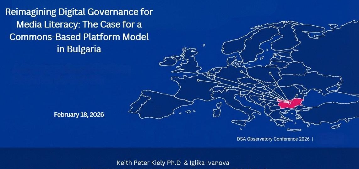 BROD at the DSA Conference in Amsterdam: Developing Commons-Based Digital Governance to Address Media Literacy Crises - The Case of Bulgaria