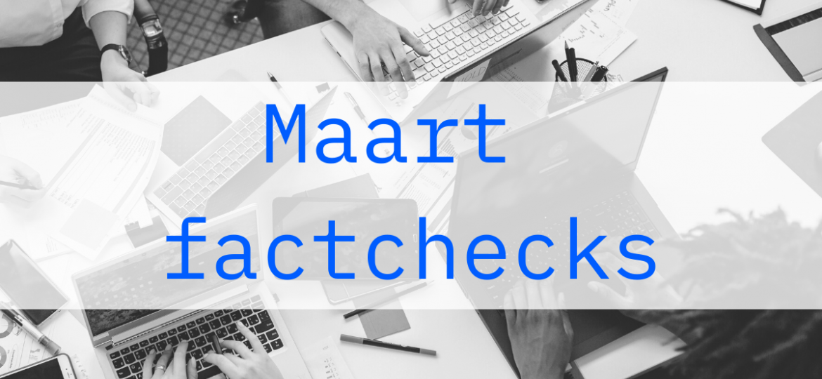 Factcheck overview March 2026