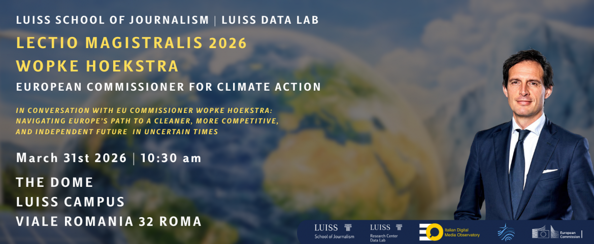 Lectio Magistralis 2026 by European Commissioner Wopke Hoekstra