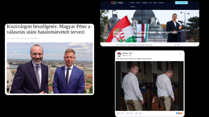 The different fake stories about Péter Magyar. The different fake stories about Péter Magyar.