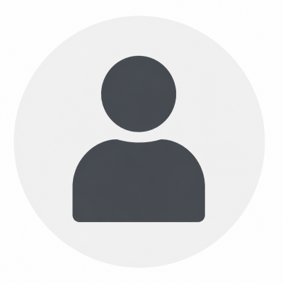 Minimalist avatar silhouette icon