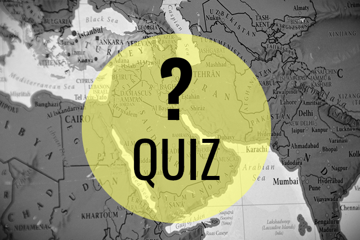 Quiz: Middle East conflict